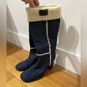 Dolce & Gabbana Denim Boots